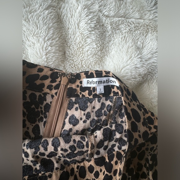 Reformation Cheetah Skirt - Picture 5 of 9